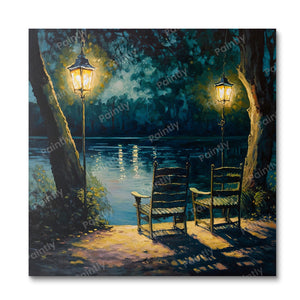 Chairs by the Lake